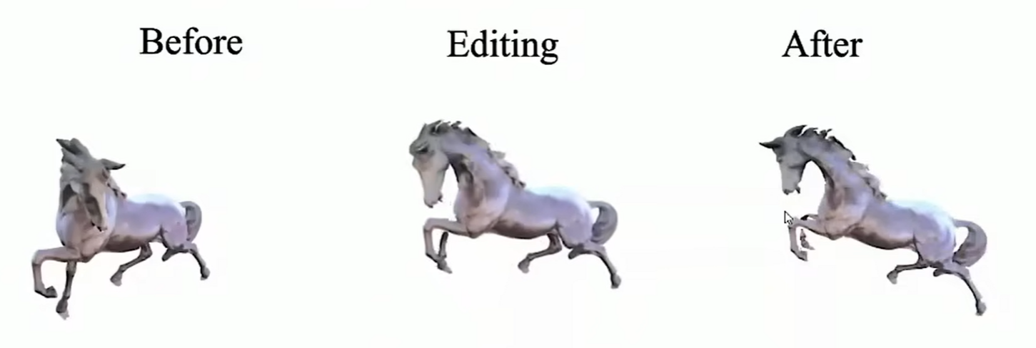 NeRF-Editing 的效果